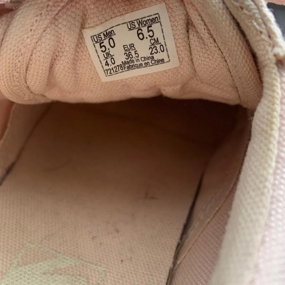 VANS Blush Pink Old Skool Shoes - Picture 3 of 3